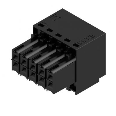 WEIDMULLER B2L 3.50/10/180 SN BK BX Wtyk PCB (złącze wiązki), 3.50 mm, Liczba biegunów: 10, złącze sprężynowe 1727660000 /102szt./ (1727660000)